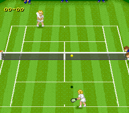 Super Tennis - World Circuit (Japan) In game screenshot